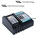 Lasica DC18RC 18V Lithium-Ion Rapid Optimum Charger for All Makita 14.4V-18V Lithium Battery BL1830 BL1850 BL1840B BL1041B BL1820 BL1815 BL1860 BL1430 BL1450 BL1440 US Plug Makita 18V Battery Charger