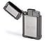 Double Jet Flame Lighter | Flip Top | Refillable Butane | Gun Metal - by RAAM