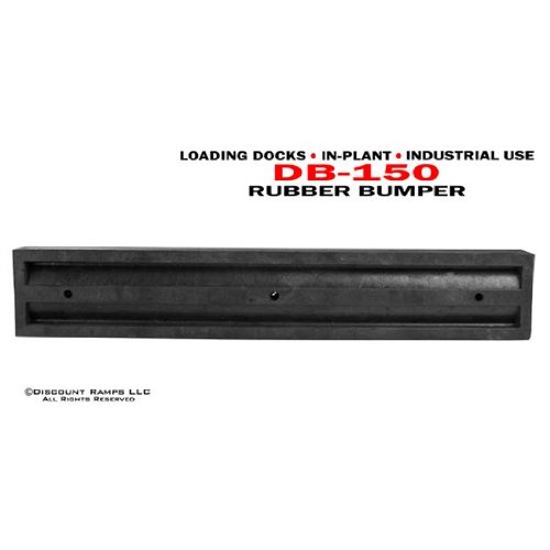 35.5" x 4" Heavy Duty Industrial Rubber Dock Bumper