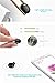 Stoon Bluetooth Headphones Q26 Mini Invisible Earbud Wireless Bluetooth Car Headset Earphone with Mic Single Earpiece Hands-Free Stereo Noise Canceling for iPhone Samsung LG HTC Motorola iPad (Black)