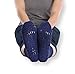 Pembrook Non Skid Socks, 4-Pairs (2 Navy/2 Pink) Chenille Material Hospital Slipper Socks for Medical Patients, Adults, Men, Women - Unisex Design, Skid Resistant, Maximum Traction Grip