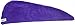 Turbie Twist 2-Pack Microfiber Hair Towel for Beauty, Travel, Gifting - Hair Wrap Turban for Straight, Wavy & Curly Hair - Premium Personal Care - Dark Purple & Light Purple