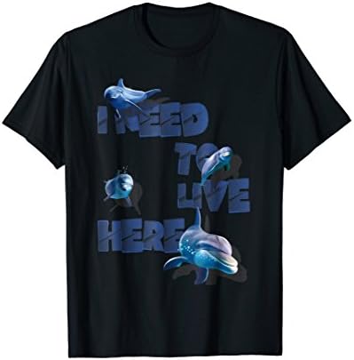 I NeedTo Iive Here 3D design 2019 T-shert