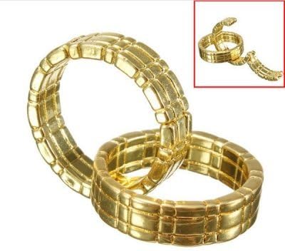 Magic toy Trick Gold Himber Ring Close Up Linking Finger Ring by ppstore99