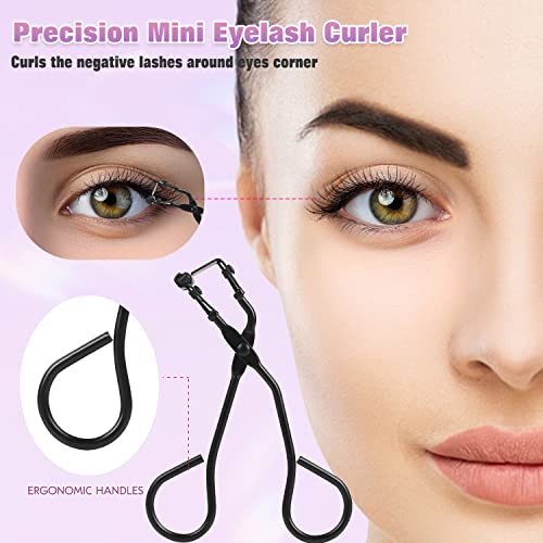 Eyelash Curler Set, Moduskye 7 in 1 Eyelashes Curler with 4 Extra