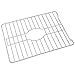 Better Houseware Sink Protectors for Kitchen Sink, Protective Metal Grid, 16x12.3x1 inches, White Kitchen Sink Mat to Shield Sink Base from Scratches, Rust-Resistant Coating, M