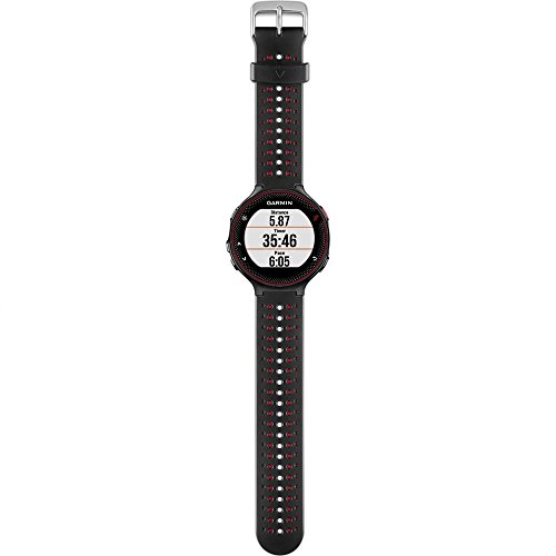Garmin Forerunner 235 GPS Sport Watch with Wrist-Based Heart Rate Monitor and 7-Piece Fitness Kit (Marsala)