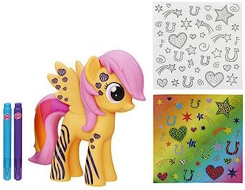 My Little Pony Friendship is Magic Exclusive Rainbow Power Design-a-Pony Scootaloo