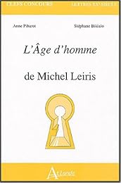 "L' âge d'homme" de Michel Leiris