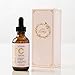 Vitamin C Serum for Face with Hyaluronic Acid - High Potency Vit C Oil - Organic Facial Serum with Vitamins E and Aloe - Made in USA - Best Wrinkle and Aging Support by Hello Lovely - 2 Ounce