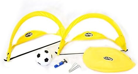 Le Petit Sports Soccer Pop-up Goal with Ball and Zipped Pocket, 2.5-Feet (1 Pair)