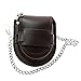 LYMFHCH Bronze Leather Chain Pocket Watch Holder Storage Case Box Coin Purse Pouch Bag