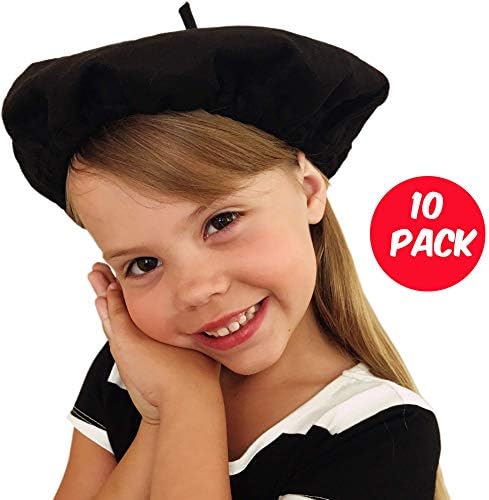 Picki Nicki Beret Party Hats, Bulk Lot of 10