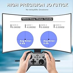 TERIOS Switch Controller, (No Drift) Upgraded