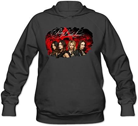 POOZ Women's Pretty Little Liars Hoodie Black Size S