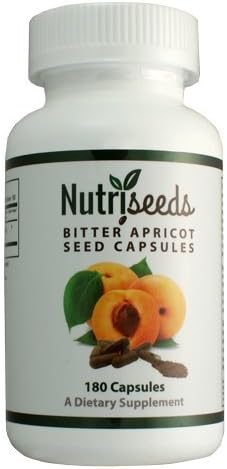 Raw Bitter Apricot Seeds 180 Count