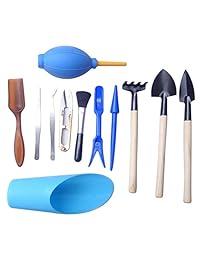 Btibpse - Juego de herramientas de mano para plantar en el jardín