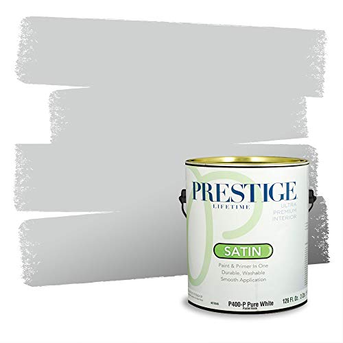 PRESTIGE Paints P400-P-4008-1AVP Paint and Primer In One, 1 gallon, Bay Waves