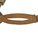 AIRSOFTPEAK Airsoft Helmet Chin Strap for Fast ACH MICH Tactical Helmets, H-Nape Suspension System, 4 Points Chin Strap with Bolts and Screws, Tan