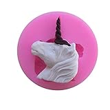 Myhouse Pink Unicorn Silicone DIY Cake Mold Chocolate Fondant Decorating Mold
