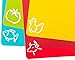 #1 Best Cutting Mat Set. Colorful Kitchen Cutting Board Set, Super Easy Clean Modern Cutting Boards, Nice Flexible Non-Stick Surface. 4 Pieces. Imperial Kitchen Collection