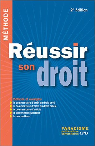 Réussir son droit