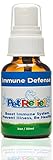 PET RELIEF Boost Dog Immune System, Natural Cough Medicine & Immune Supplements For Dogs,! 30ml Kennel Cough Or Illness, Dog immune Booster, No Side Effects! Made In USA