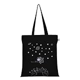 Ecoright Women'S Reusable Tote Bag (Black,0102B01)