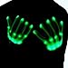 Ultimate LED Light Up Skeleton Gloves- 12 Color changeable-Light Up-Looks Like You Have Skeleton Hands