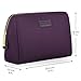 CHICECO Handy Travel Toiletry Bag for Women Skincare Pouch Makeup Bag - Dark Purple