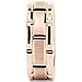 100S JEWELRY Tungsten Rings For Mens Wedding Band Rose Gold Brick Pattern Engagement Promise Jewelry Size 8-16