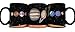 Mean Muggin The Rising Sun Solar System Planets 11 Fluid Ounce Color Changing Heat Sensitive Ceramic Mug - Educational Science Gift - Planets Sized Relatively Accurately - Foam Box Protection