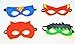 28 Pack Superhero Party Masks Favors Felt Mask- Party Supplies, Dress up, Birthday Party, Children's Masks, Pretend Play, Unisex masks for Children Aged 3+