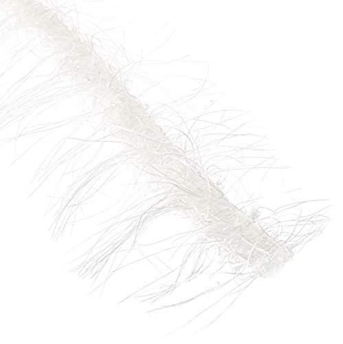 Trims by the Yard Pippa Eyelash Fringe Trim | White | (10 yard cut)
