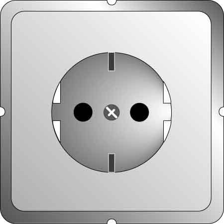 ELSO Socket Insert; Claws Clamp. Fab, Pure White, 225054 by Elso