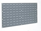 Akro-Mils 30136 Louvered Steel Panel for Mounting AkroBins, 36-Inch W by 19-Inch H, Grey