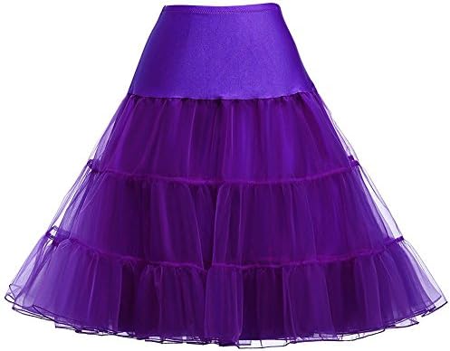 YUNSHANG Women's 50s Vintage Crinoline Rockabilly Tutu underskirts
