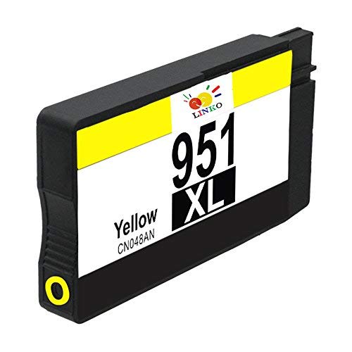 Upgraded 950XL 951XL Ink Cartridges Compatible for HP 950XL 951XL, High Yield for HP OfficeJet PRO 8610 8600 8620 8100 251dw 8630 8625 8615 (5-Pack, 2 Black Cyan Magenta Yellow)
