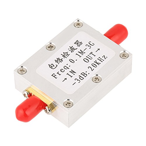 1Pc High Frequency RF Envelope Detector Amplitude Detection Module Board 0.1M-3GHz SMA RF Amplifie Detector Module