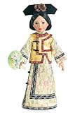 Chinese Qing Dynasty Outfit with Fan for 18 inch Slim Carpatina or AGFAT dolls