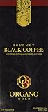 Organo Gold Black Ganoderma Coffee | Gourmet Mushroom Coffee in an Instant with Benefits of Certified Ganoderma Lucidum | 1 Box of 30 Sachets