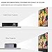 Mini Projector, Hudii Android 7.1 Portable Wi-Fi Smart Projector with 4200mAh Battery, 100 ANSI Lumen Wireless DLP Projector 1080P with Tripod, 120″ Wi-Fi Screen Mirroring – 2 Years Warrantythumb 4