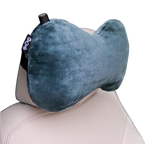 AirComfy Ease Inflatable Travel Pillow with Luxuriously Soft Washable ...