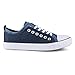 Twisted Women's Kix Dul Double Eyelet Fashion Sneaker - KIXDUL01 Denim, Size 9