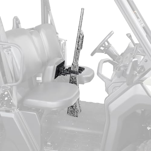 KEMIMOTO UTV Under Seat Gun and Bow Holder Rack