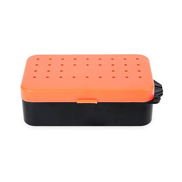 Stylrtop-Earthworm-Bait-Lure-Fishing-Tackle-Box-2-Compartments-with-Wrist-Strap