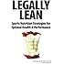 Legally Lean: Sports Nutrition Strategies for Optimal Health & Performance