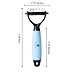 Dog Cat Detangler Pet Grooming Dematting Comb Tool with 2 Sided Undercoat Rake for Dogs & Cats – Effectively Removes Mats and Tangled Hair, EXTRA COMFORTABLE HANDLE