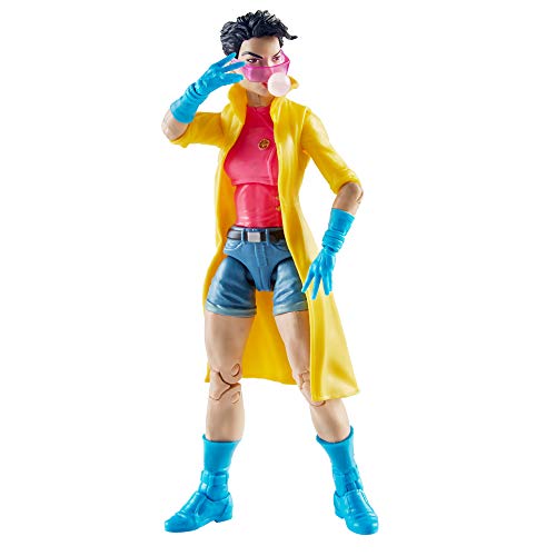 Marvel Hasbro Legends Series 6" Collectible Action Figure Jubilee Toy (X-Men Collection) – with Caliban Build-A-Figure Part