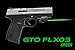 ArmaLaser GTO/FLX Finger Touch Green Laser Sight for S&W SD9VE/SD40VE, Black, GTOGFLX03